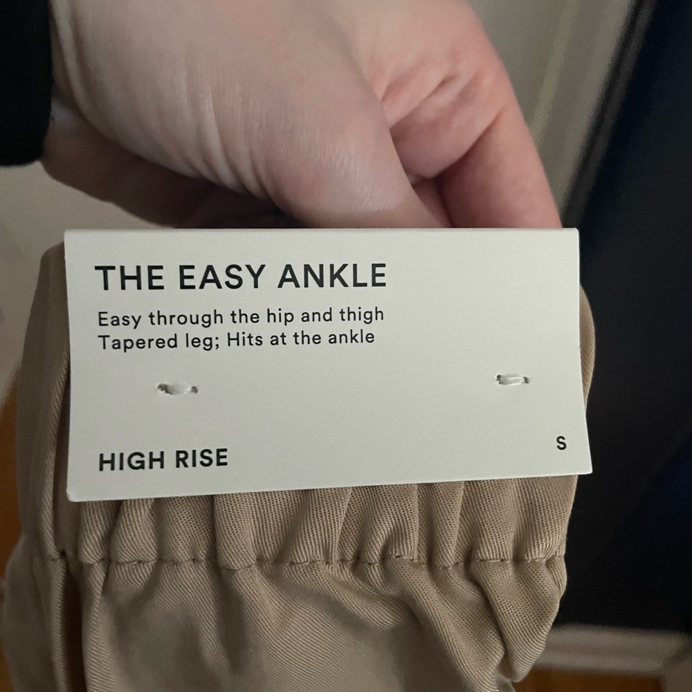 Easy Ankle High Rise Ann Taylor Pant